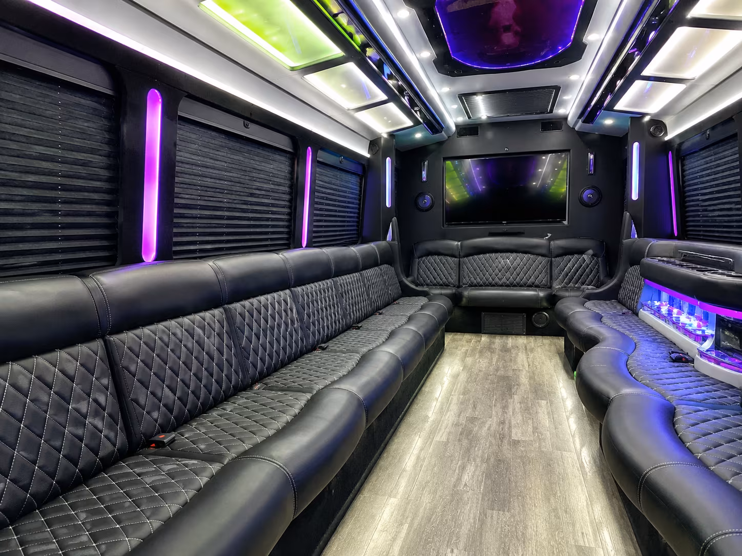 Mesa Bachelor & Bachelorette Transportation party bus exterior