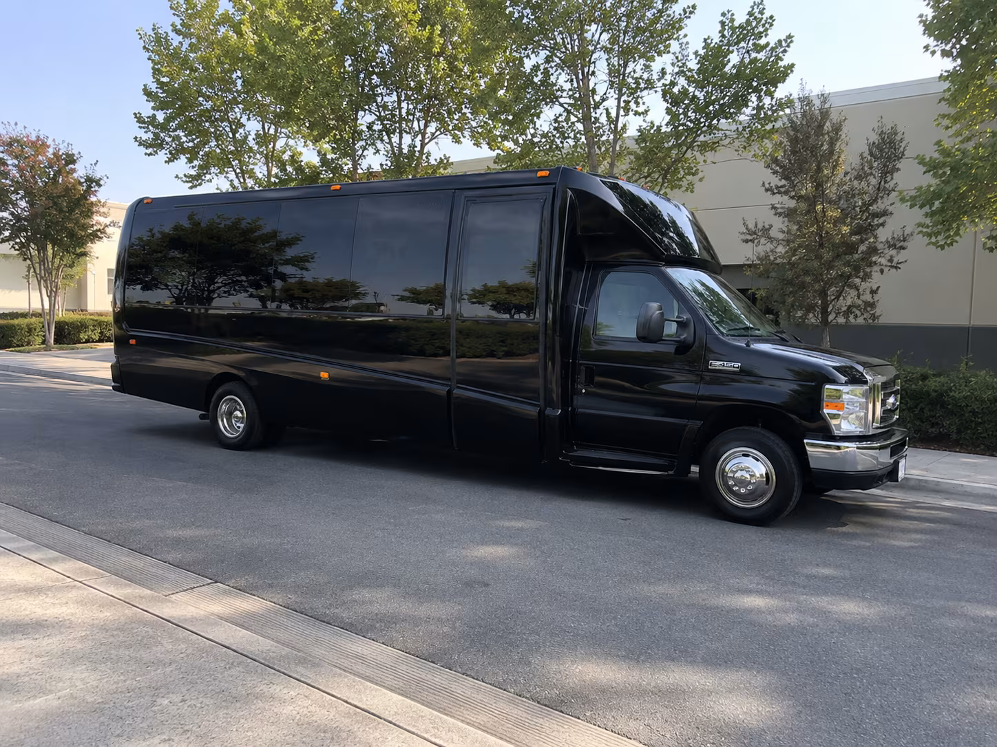 Mesa Birthday, Sweet 16, & Quinceañera Transportation party bus exterior