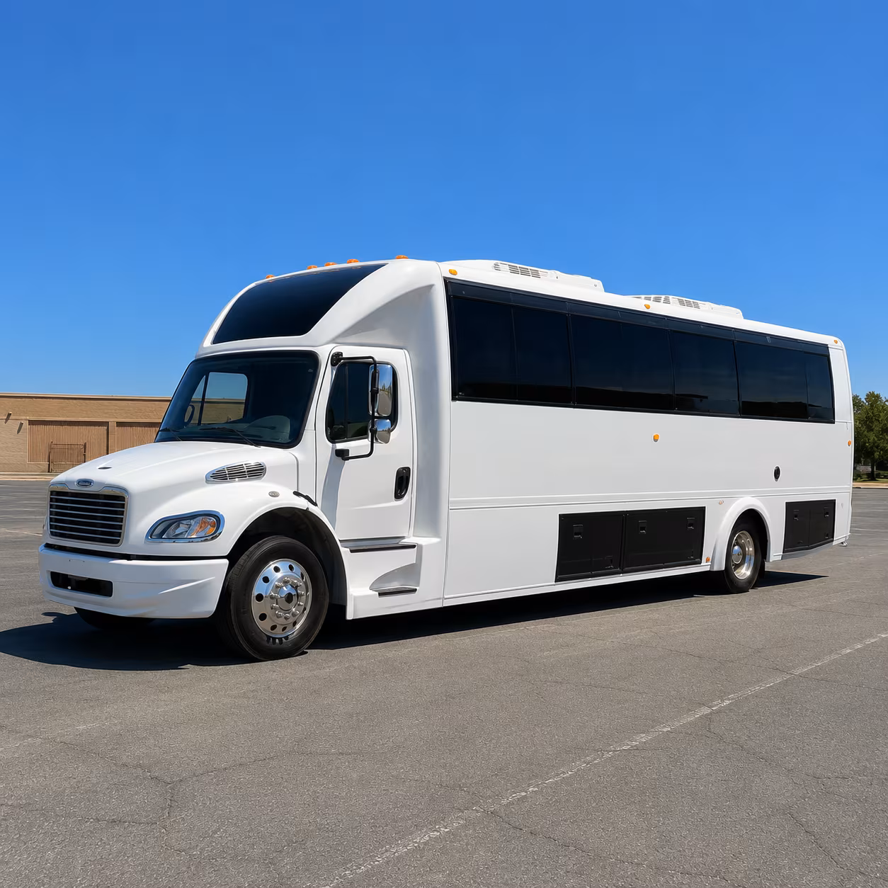 Mesa Birthday, Sweet 16, & Quinceañera Transportation party bus exterior