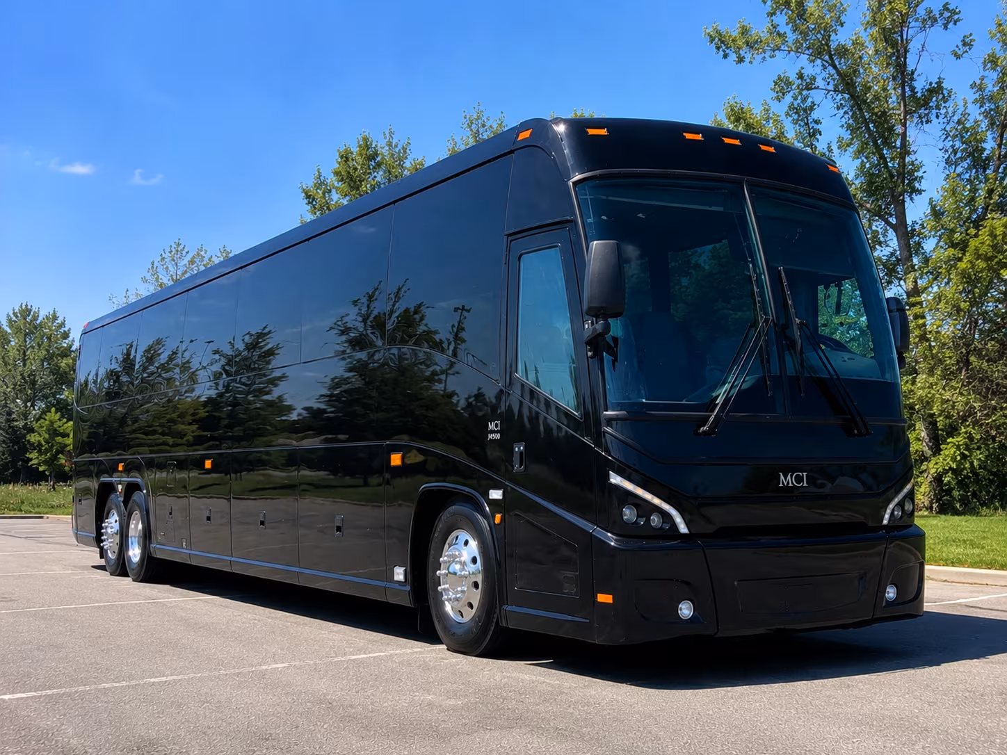 Mesa Corporate Transportation party bus exterior