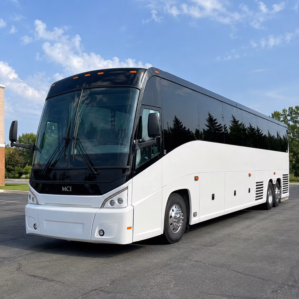 Mesa Corporate Transportation party bus exterior