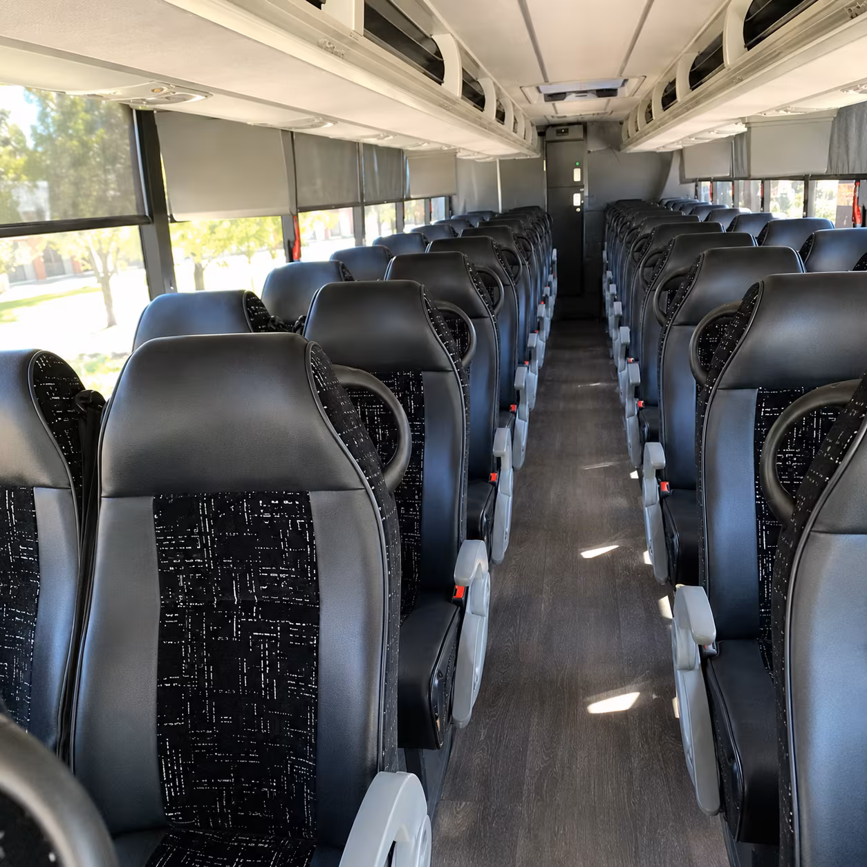 Mesa School Event Transportation party bus exterior
