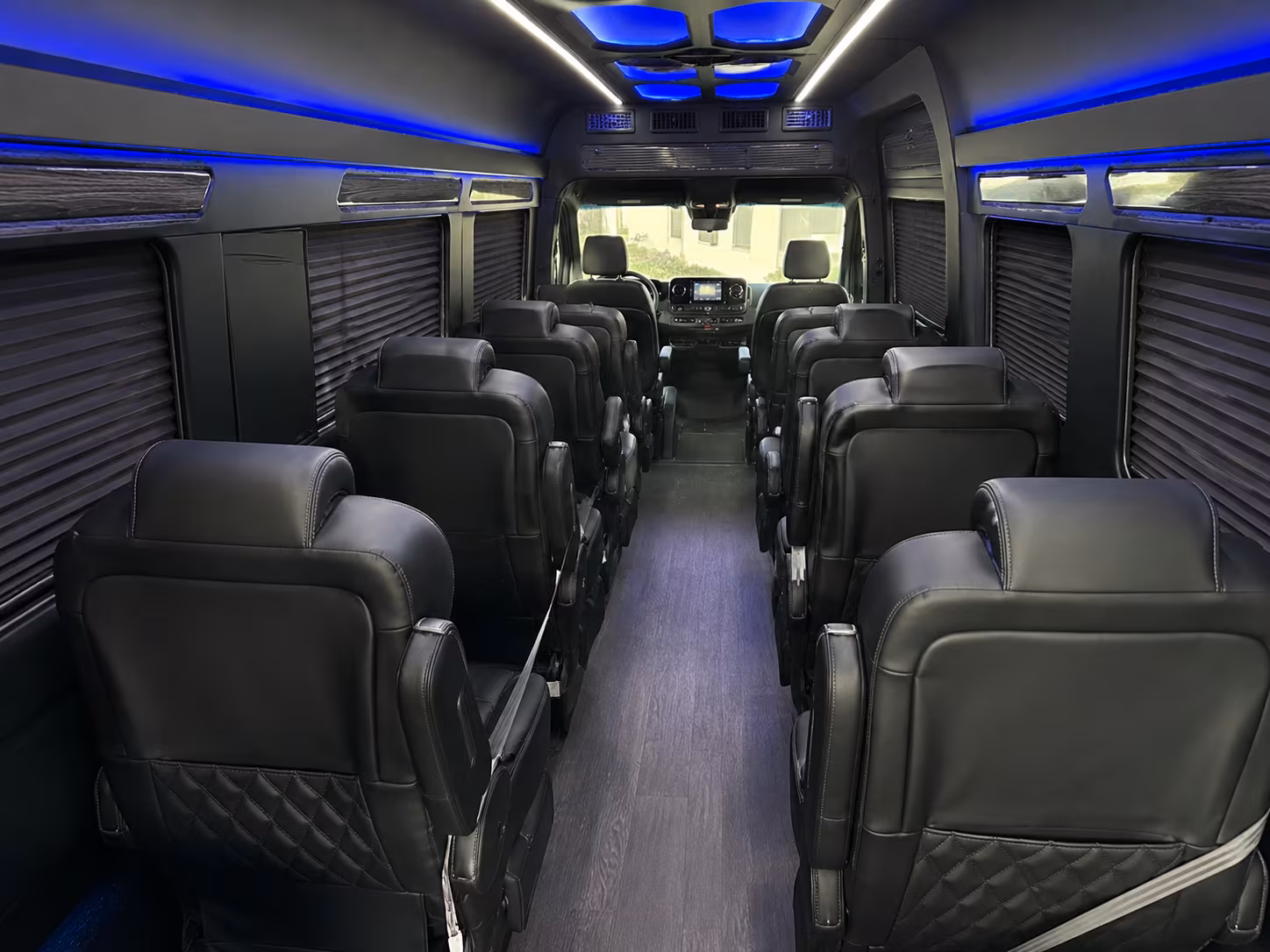 Mesa School Event Transportation onboard seating