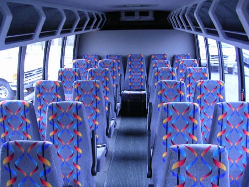 Mesa 15-35 Passenger Minibuses Interior