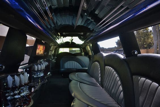 Mesa Hummer Limos Interior
