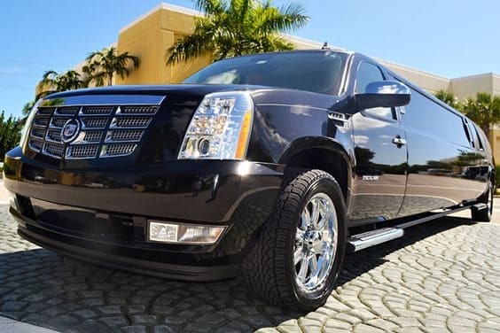 Mesa Black Escalade Limo