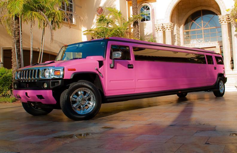 Mesa Pink Hummer Limo